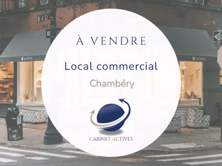 local commercial 80 m² chambéry