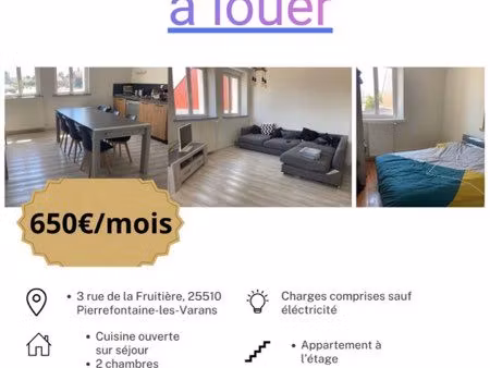 apparemment en location