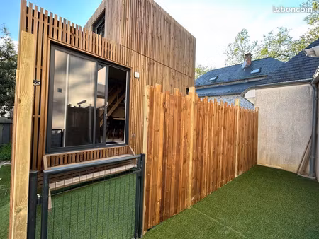 jolie t2 duplex avec jardin - université gare