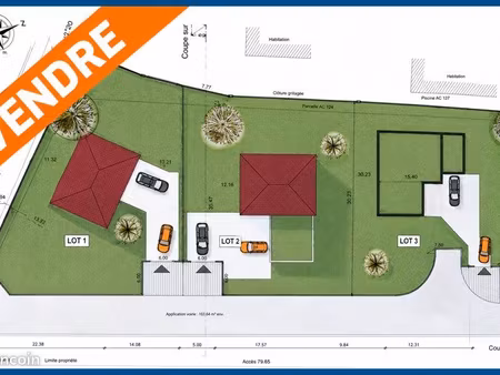 terrain 759 m² saint romain de jalionas