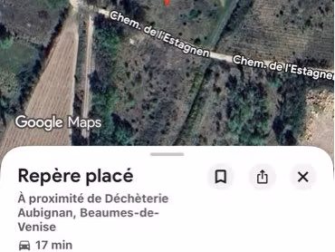 terrain agricole en zone rouge