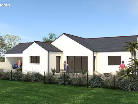 projet de construction d'une maison 120 m² avec terrain à grandchamps-des-fontaines (44)