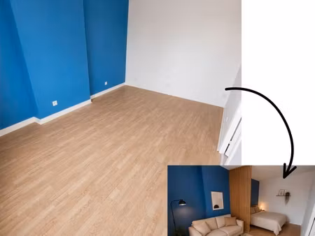 appartement 26m² avec jardin partagé