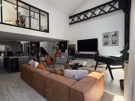 loft de 120m2 - centre ville - grande terrasse - garage - résidence calme et sécurisée - p