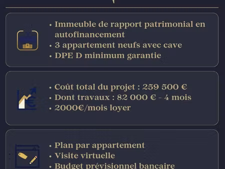 immeuble 159 m² plénée-jugon