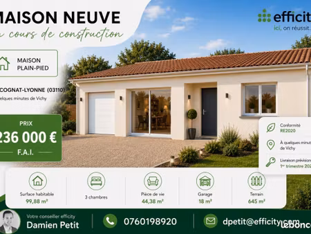 pavillon 4 pièces 99 m²