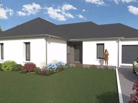 projet de construction d'une maison 96 m² avec terrain à la meziere (35)