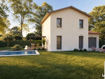 projet de construction d'une maison 90 m² avec terrain à francheleins (01)