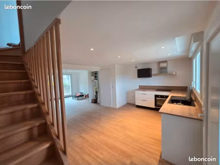 duplex t4 rénové avec jardin - environnement calme