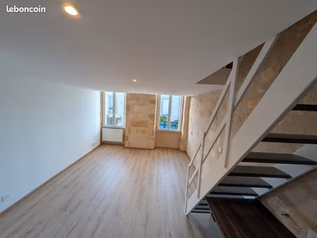 t1 bis en duplex entièrement rénové – bordeaux bastide