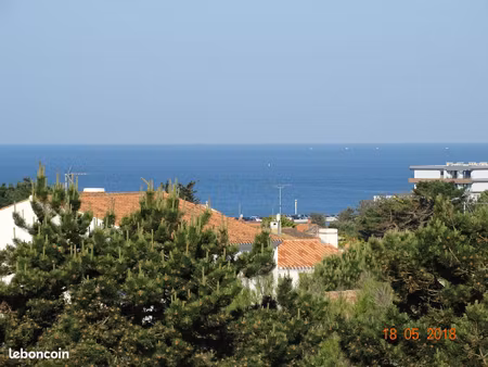 joli studio 26 m² avec balcon vue mer et piscine aux sables d'olonne
