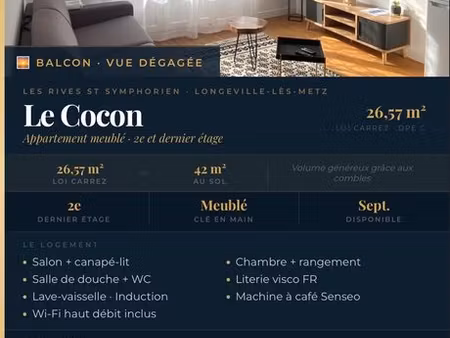 appartement meublé