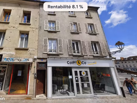 immeuble de rapport 4 lots – 34 k de loyer – 8.1 % de rentabilité