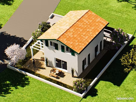 projet de construction d'une maison 100 m² avec terrain à saint-pee-sur-nivelle (64)