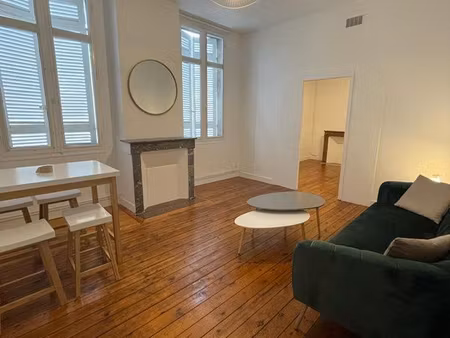 appartement t3 meublé - 82m2 - rue président carnot