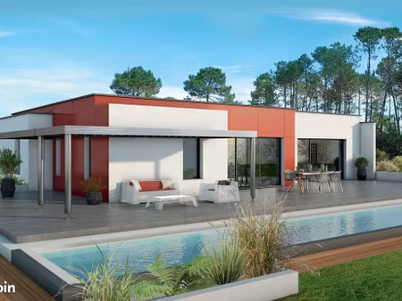 élégance et modernité : grande maison de plain-pied avec suite parentale et garage de 20 m