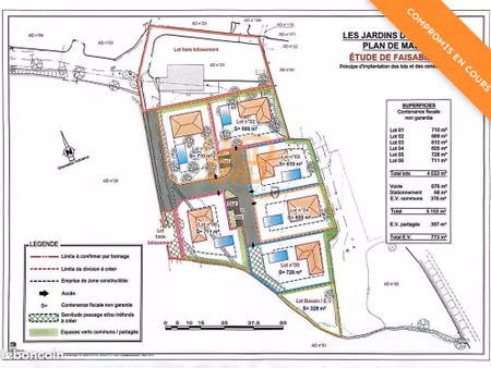 terrain 728 m² puget-sur-argens