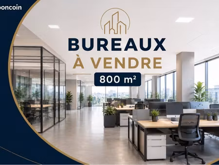 bureaux 800m2