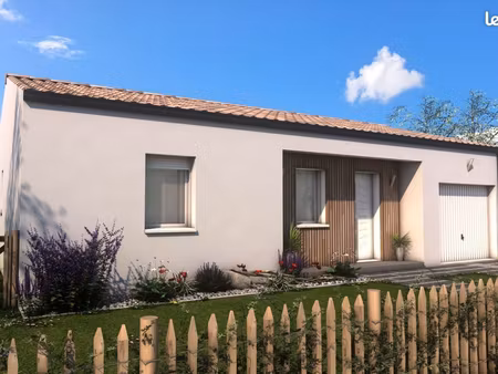 projet de construction d'une maison 2 chambres de 70.43 m² sur un terrain à bâtir de 1250 