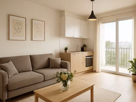 appartement 2 pièces 44 m²