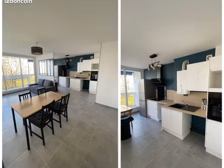 location appartement t3 meublé + balcon + garage – merignac capeyron