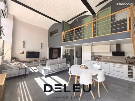 loft/atelier/surface 4 pièces 110 m²