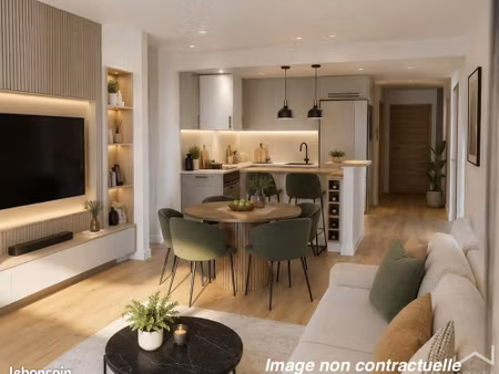 appartement 3 pièces 44 m²