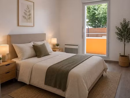 appartement t2 avec balcon et parking - bouguenais