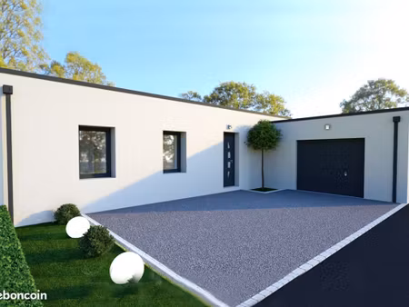 maison 3 chambres sur un terrain de 629 m² à les sables-d'olonne