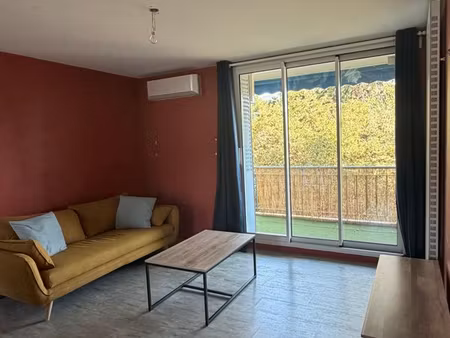 appartement meublé t3 - 64m2 - parc paul mistral