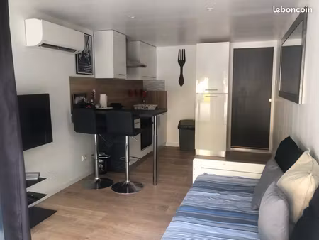 t1 entièrement meublé à louer – secteur le redon / luminy –