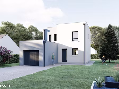 projet de construction d'une maison 92.27 m² avec terrain à vigneux-de-bretagne (44)