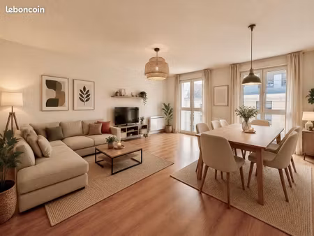 tours / nationale appartement 2 chambres avec ascenseur et parking