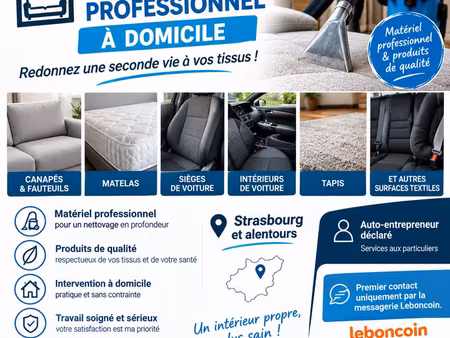 ? nettoyage textile à domicile – canapé  matelas  tapis  voiture