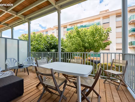 arcachon le moulleau appartement t2 bis 46 m2 terrasse et parking