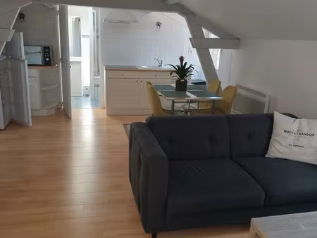 charmant f2 entièrement meublé place françois 1er