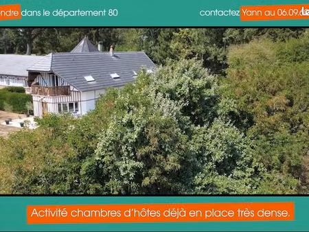 propriété de caractère de 550m² avec grande salle et chambres d'hôtes
