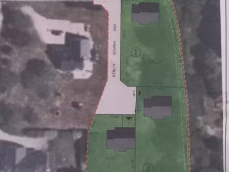 terrain viabilisé combrit 1009 m²