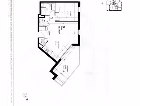 location t2 à roanne ilot foch centre ville