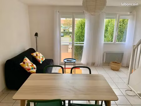 grand t2 duplex pornichet à louer
