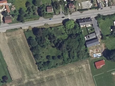 terrain 6 620 m² à vendre – salency / noyon – bord rd1032