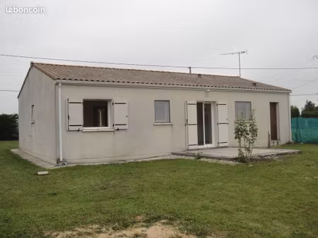 maison 3 chambres 80 m²