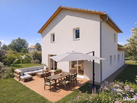 projet de construction d'une maison 90 m² avec terrain à villard-bonnot (38)