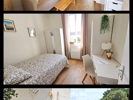 t2 meublé + terrasse privative – centre des sables d’olonne – proche lycées et gare – loca