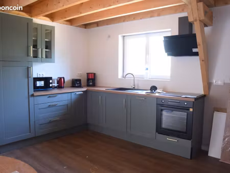 duplex meublé neuf à la ferme - 400 - idéal amoureux des animaux