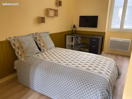 studio meublé 21m² angoulême disponible