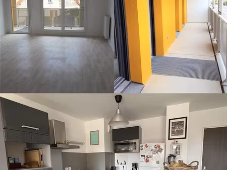 appartement t3 70m2 avec balcon et parking