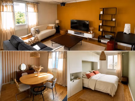 location t2 meublé - nantes sud