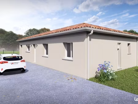 projet de construction d'une maison 100 m² avec terrain à bats (40)