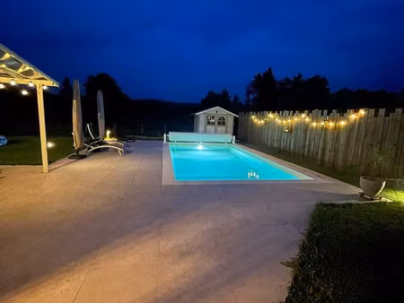 maison de plain pied sans travaux avec piscine